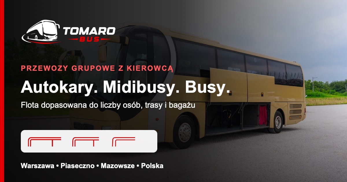 Toomaro Kontakt - wynajem autokaru i busa Warszawa | Tomaro Bus